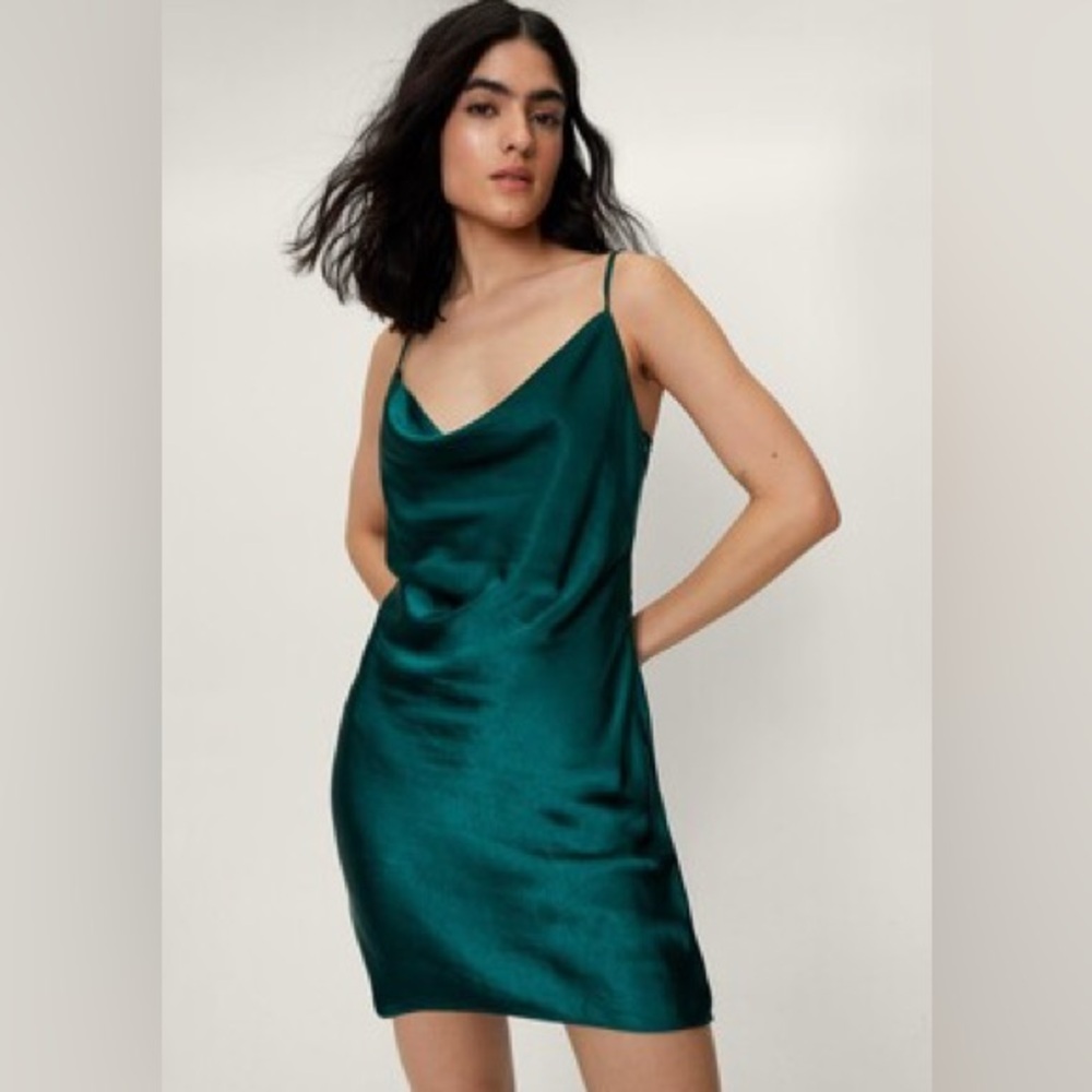 HYFVE Teal Dress Sexy Back Emerald